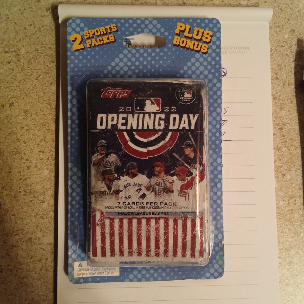 Topps Opening Day Pack - Blue, Red, White